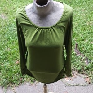 Lime green shirt